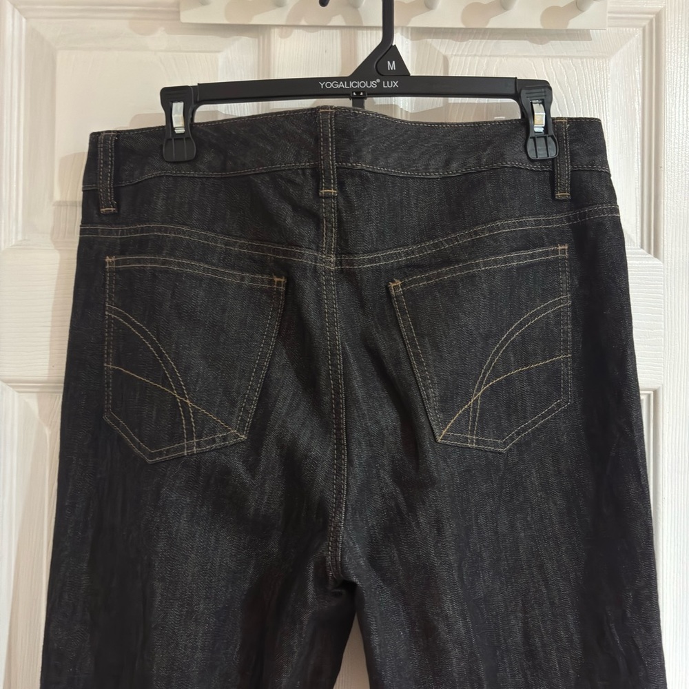 Tommy Hilfiger Men's Black Bootcut Jeans - Picture 3 of 5